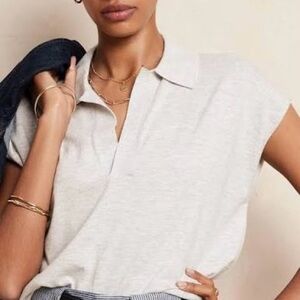 Banana Republic Factory Forever Polo Short Sleeve Knit T-Shirt